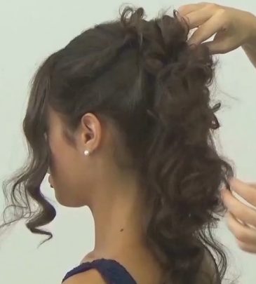 Videocorso raccolto ondulato con torchon
