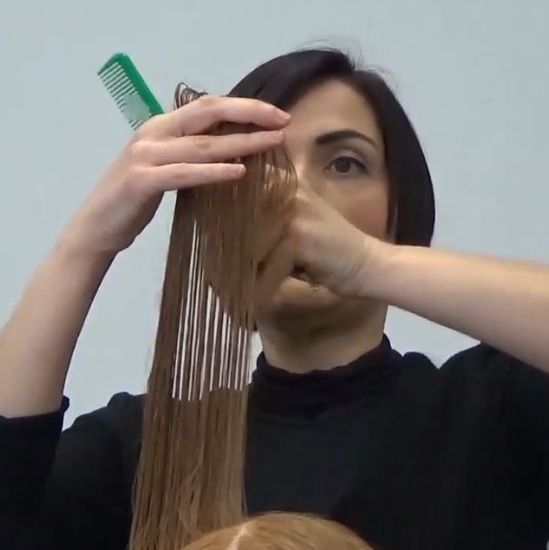 Foto Videocorso Taglio Femminile Trendy Concave