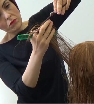 Videocorso taglio femminile trendy ispirazione “shag”